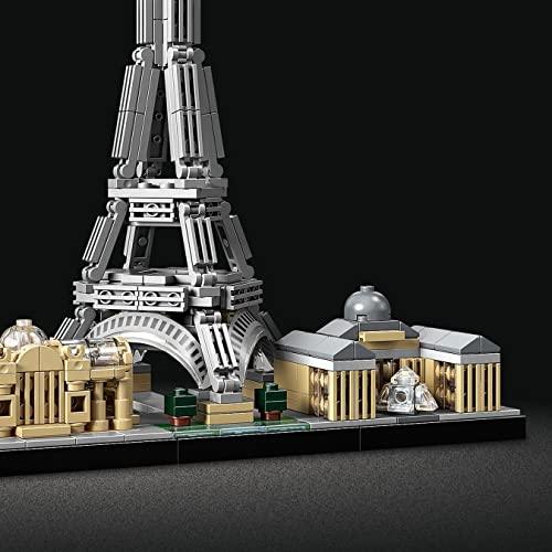 レゴ アーキテクチャー パリ スカイライン ビルディングセット 21044 建築模型 レゴ 世界の名建築 エッフェル塔 凱旋門 ルーヴル美術館 グラン・パレ シャンゼリゼ 緑地再現 649ピース 大人向け 教育的価値