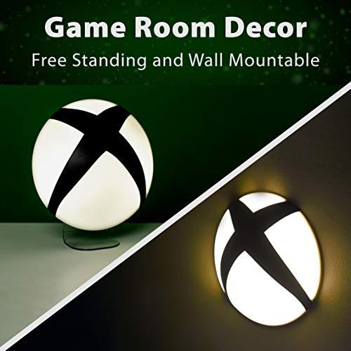 ゲーミングアクセサリー Xboxロゴライト V1 Microsoft公式ライセンス 照明 薄型 コンパクト設置自由 電池式 間接照明 長時間ゲームにも目に優しい 柔らかな光で空間演出 部屋のアクセントに最適 視認性高い Xboxロゴモチーフ