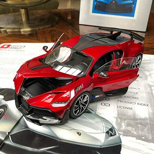アウトレット品 模型カーブガッティ ブガッティ・ディーボ 1/18スケールモデルカー ブガッティ 超限定40台生産 シロンベース 1500PS W16エンジン 空力性能追求 リアルディテール再現 高精細インテリア アルカンターラカーボンファイバー