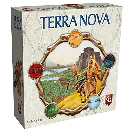ボードゲーム Terra Nova 戦略的領土拡大 Terra Novaブランド ファンタジー種族選択資源管理特殊能力活用建物配置航海領土拡大ボーナス獲得ラウンド目標達成独自の戦略展開多様なプレイスタイル 高リプレイ性公式作品