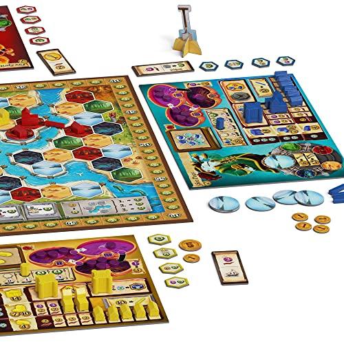 ボードゲーム Terra Nova 戦略的領土拡大 Terra Novaブランド ファンタジー種族選択資源管理特殊能力活用建物配置航海領土拡大ボーナス獲得ラウンド目標達成独自の戦略展開多様なプレイスタイル 高リプレイ性公式作品