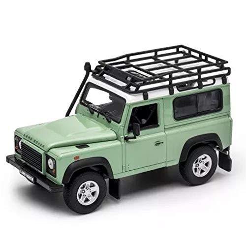 ミニカー ウィリー Welly レンジ ローバー Land Rover ディフェンダー Defender ROOF RACK 限定版 1/24 ダイキャスト ミニカー オフロード アドベンチャー モデル 精密再現 ルーフラック - Trade Center