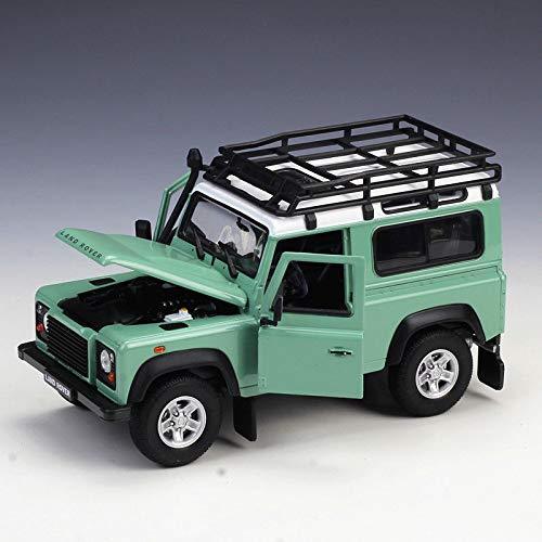 ダイキャストミニカー ランドローバーディフェンダー アドベンチャーモデル 1 24スケール オフロード仕様 ルーフラック装備 限定版 英国名門メーカー精密再現 タフデザイン インテリア細部再現