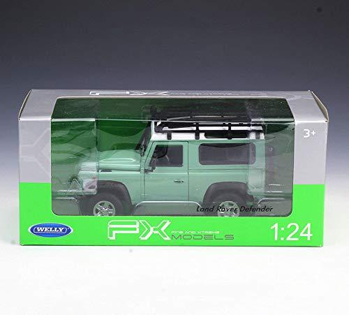 ダイキャストミニカー ランドローバーディフェンダー アドベンチャーモデル 1 24スケール オフロード仕様 ルーフラック装備 限定版 英国名門メーカー精密再現 タフデザイン インテリア細部再現