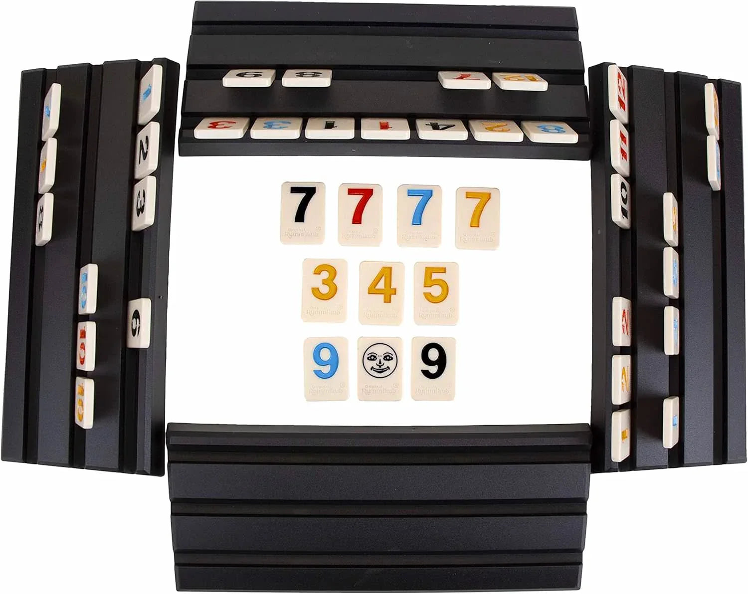 ボードゲーム ラミキューブ The Original Rummikub Large Numbers Edition Pressman社 タイルゲーム 大きく明るい数字 高品質 106枚タイル 家族向け 2人から4人 8歳以上 約60分 戦略性と運 世代を超えて楽しめる 英語版 日本語説明書なし