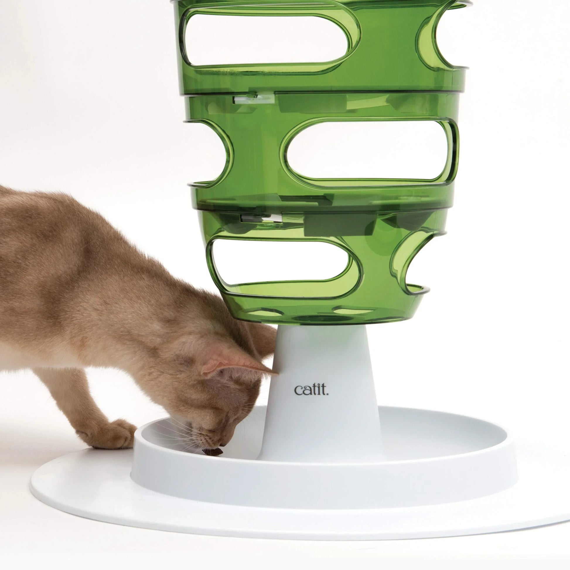 アウトレット品 給餌器 Catit Senses 2.0 フードツリー 猫用 知能刺激 食事ペース促進 安全設計 丈夫 早食い防止 遊びながら食べる 猫ちゃん用 ツリー型探索 本能刺激 健康維持 簡単投入 活動量増加 食品グレード素材 猫の知的好奇心対応