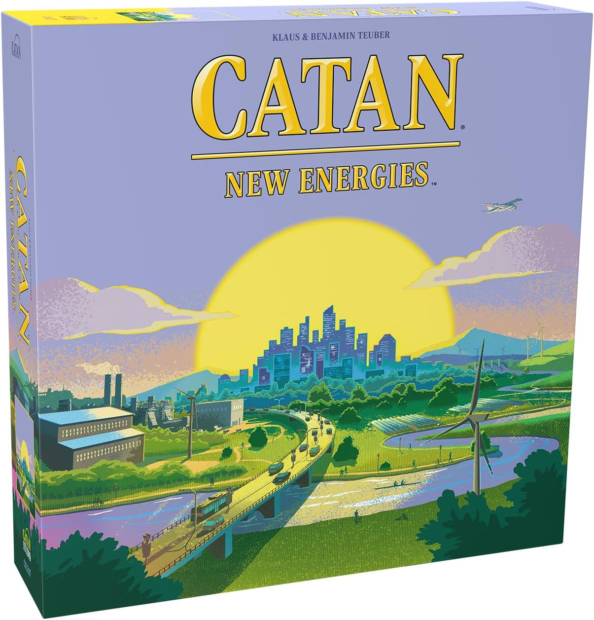 ボードゲーム CATAN New Energies カタン ニューエナジー Catan Studio 世界中で愛され続けている 現代社会 エネルギー問題 環境問題 戦略ゲーム 3名から4名 12歳以上 90分 英語版 スタンドアロンゲーム 21世紀 発電所