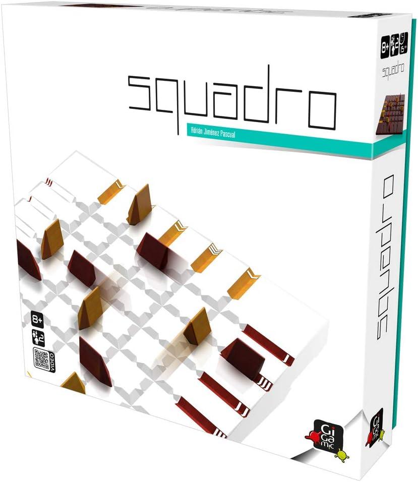 ボードゲーム SQUADRO MINI 戦略的思考が光る2人用木製ボードゲーム 高品質木材使用 携帯性抜群 抽象ゲーム シンプルルール 奥深い戦略性 15分プレイ 8歳以上対象 インテリアにも映えるデザイン 旅行先でも楽しめるコンパクトサイズ輸入英語版 - Trade Center