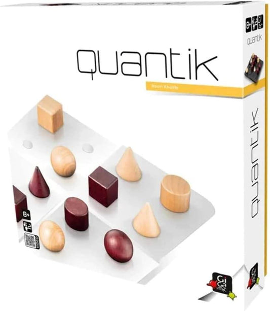 ボードゲーム 戦略ゲーム Quantik クオンティク 木製駒 抽象戦略 2人用 8歳以上 テーブルゲーム 15分プレイ 論理思考 家族ゲーム ファミリーゲーム 知育玩具 インテリア デザイン性 ニス塗装 コンパクト 持ち運び 輸入英語版 - Trade Center