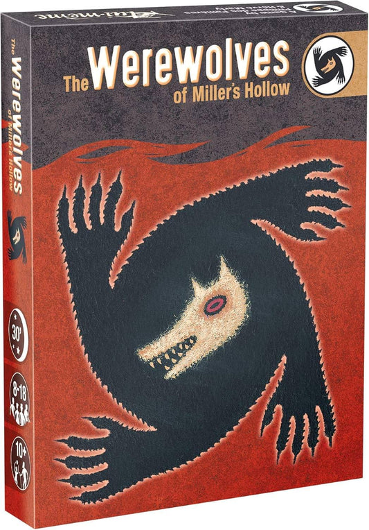ボードゲーム パーティーゲーム The Werewolves of Miller's Hollow ミラーズホロウの人狼 8人 18人対応 心理戦 推理ゲーム 10歳以上 30分 ブラフ 説得 駆け引き 正規品 Philippe des 輸入英語版 日本語説明書なし - Trade Center