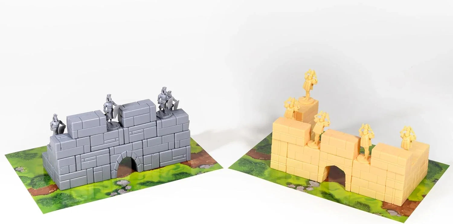 テーブルゲーム Catapult Feud Catapult Feud 城の建設と戦略的部隊配置 カタパルト操作による白熱の家族向けバトル サバイバル形式の対戦と名家の古代兵器戦い 戦略シミュレーションとコミュニケーション促進に最適 英語版 日本語説明書なし
