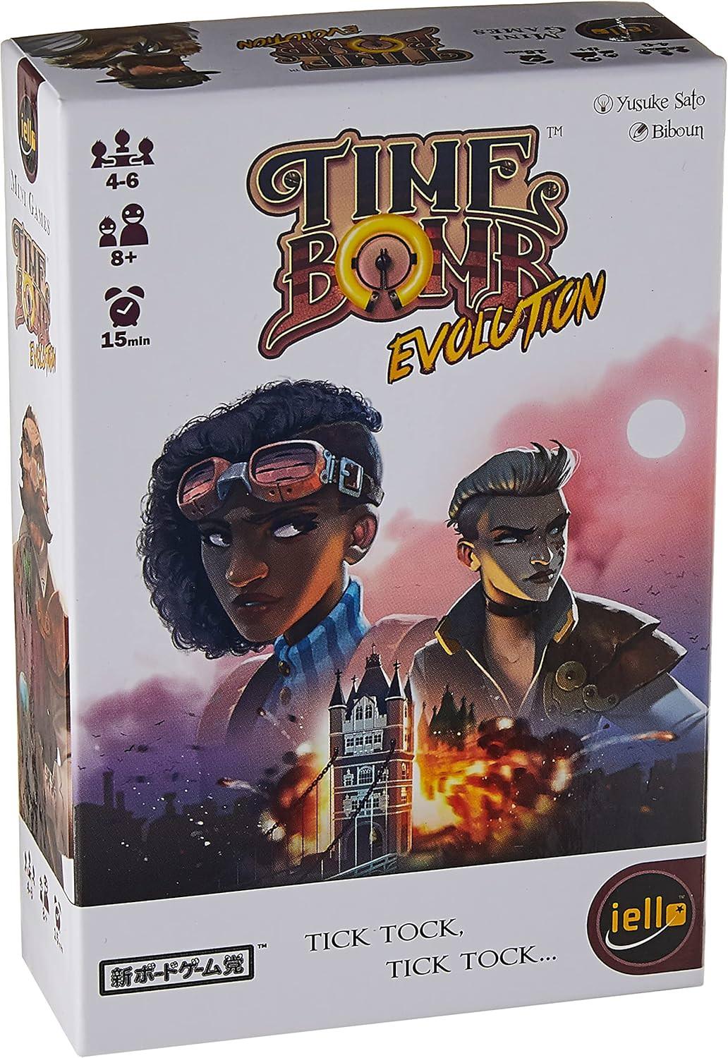 ボードゲーム Time Bomb Evolution 推理パーティーゲーム シャーロック ホームズ モリアーティ 頭脳戦 対戦ゲーム 爆弾解除 4-6人 15-30分 8歳以上 初心者 上級者 テロリスト 戦略性 リプレイ性 輸入英語版 - Trade Center