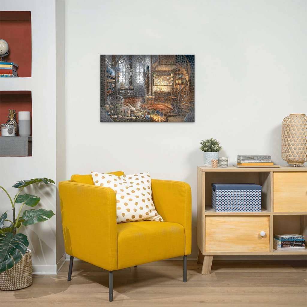 パズル EXIT 5 イン・ザ・ドラゴン・キャッスル ドラゴン研究所 Ravensburger 謎解き エスケープゲーム 759個 ジグソーパズル 新感覚 体験 12歳以上 難易度レベル3 70×50cm 革新的 作品 神秘的 冒険 組み立て 論理的思考 英語版 日本語説明書なし