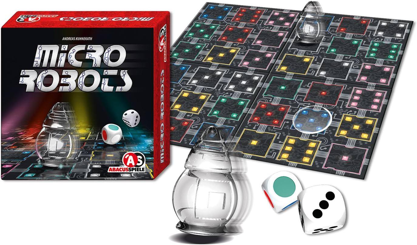 パズルゲーム ボードゲーム Micro Robots 知的好奇心 スリリング 論理パズル 頭脳戦 制御コンピュータ修理 最短経路探索 2人から99人対応 20分完結 8歳以上 ソロプレイ可能 カラーダイス 数字ダイス 36マス基板輸入英語版 - Trade Center