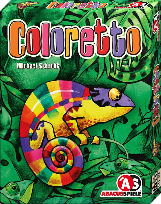 カードゲーム Coloretto コロレット 戦略的 色集め 2人から5人 プレイ可能 短時間 プレイ ファミリー向け シンプルルール 奥深い 駆け引き ジョーカーカード プラス得点 特殊カード バランス調整 独立完結 複数回楽しめる 英語版 日本語説明書なし