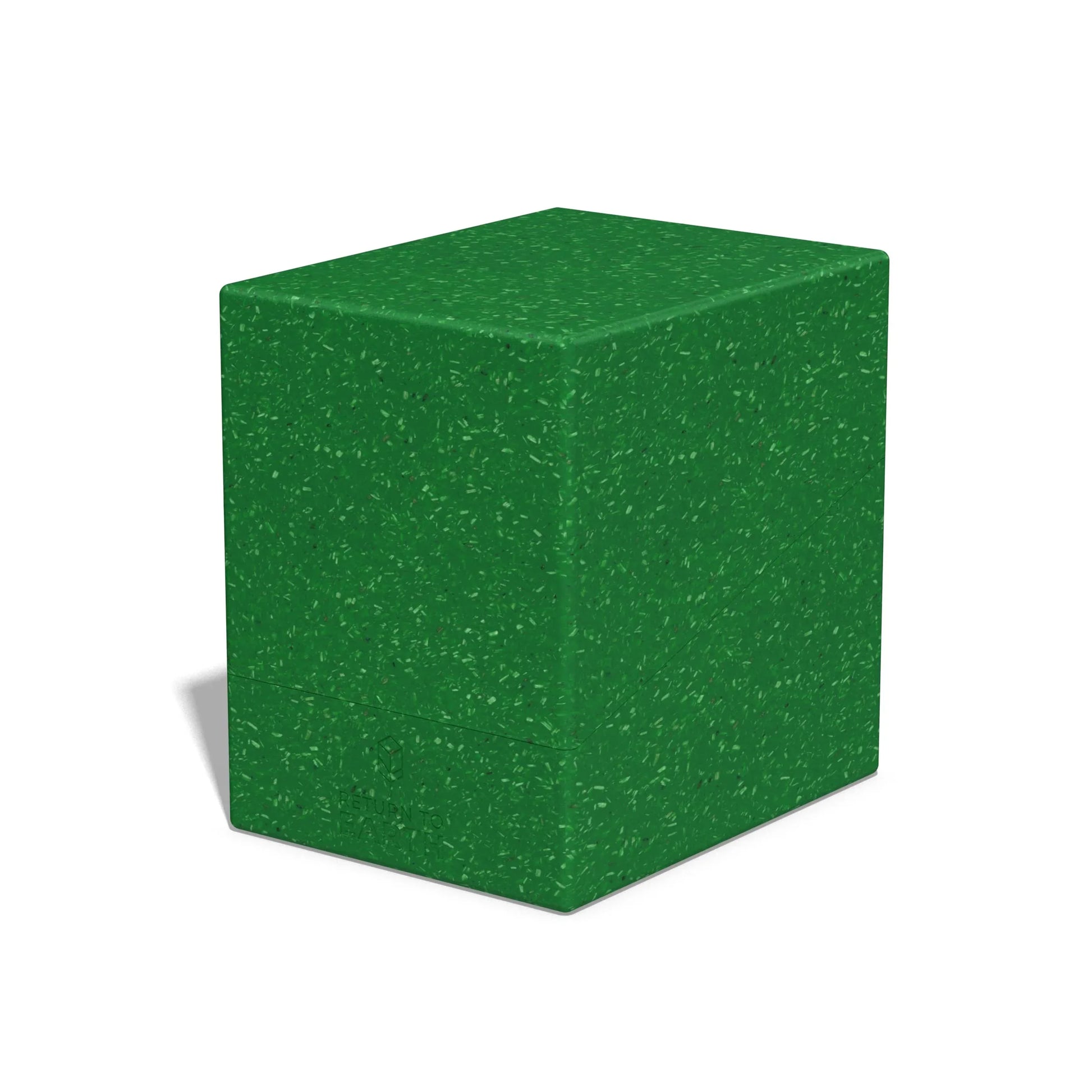トレーディングカードケース Ultimate Guard RTE Boulder 133+ Green 環境に配慮した収納 大容量最大133枚収納可能 高耐久安全閉鎖システム モジュラー設計 FSC認証パッケージ ドイツ製 高品質TCGデッキ保護用ケース 87%再生資源使用
