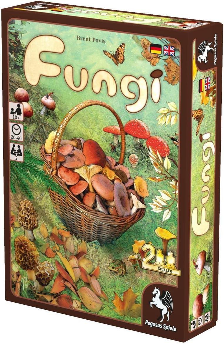 カードゲーム 2人用 森の恵みを収穫し調理する Fungi ブランド 戦略的 キノコ狩り ゲーム 自然の恵み 分かりやすい視覚デザイン 手札管理 リソース管理 フレーバーポイントを競う バター シードル 鍋 収穫 駆け引き 英語版 日本語説明書なし
