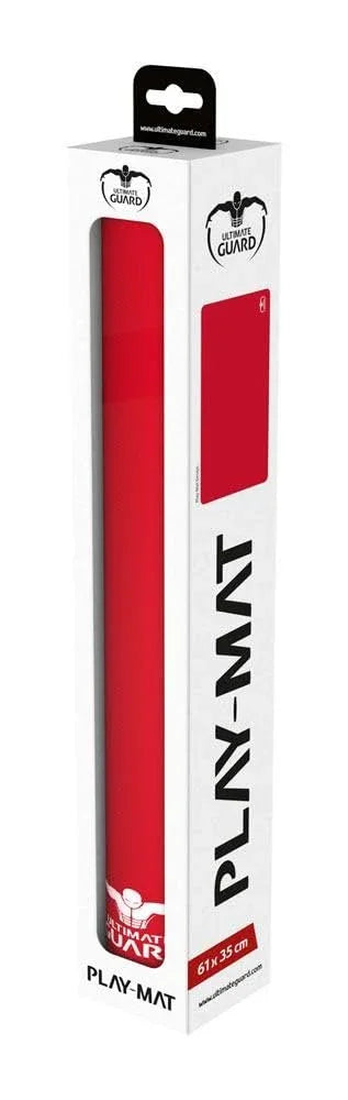 アウトレット品 プレイマット Ultimate Guard Monochrome Red 高品質 61×35cm 2mm厚 柔軟素材 滑り止め加工 折りたたみ可能 携帯便利 カード保護 ゲーム安定 安心操作 スタイリッシュ 赤モノクロデザイン プレイ環境向上