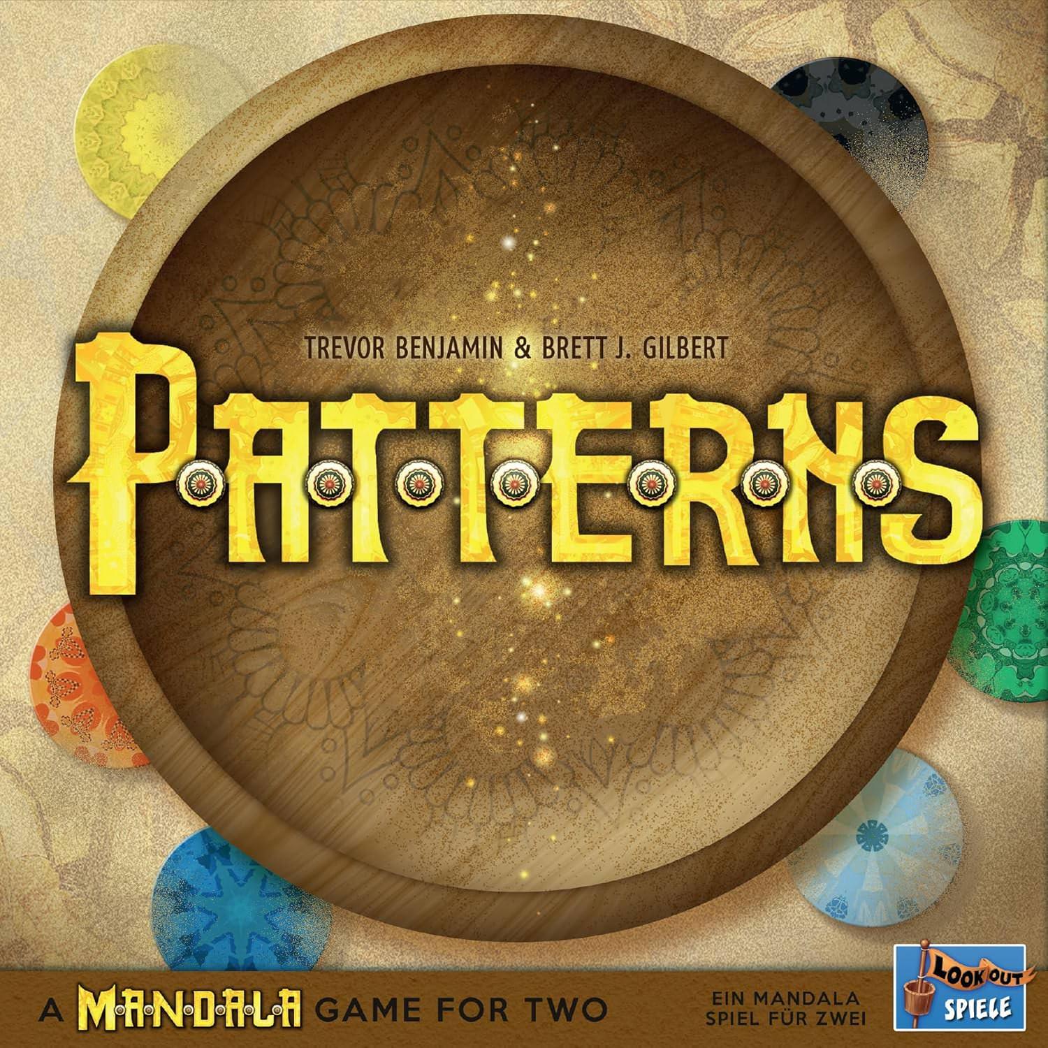 ボードゲーム PATTERNS A Mandala Game PATTERNS ブランド 美しい瞑想的な2人用戦略ボードゲーム マンダラの神秘的な世界で繰り広げられる静かな熱戦 プレイ時間約15分 セットアップ時間5分以内 
