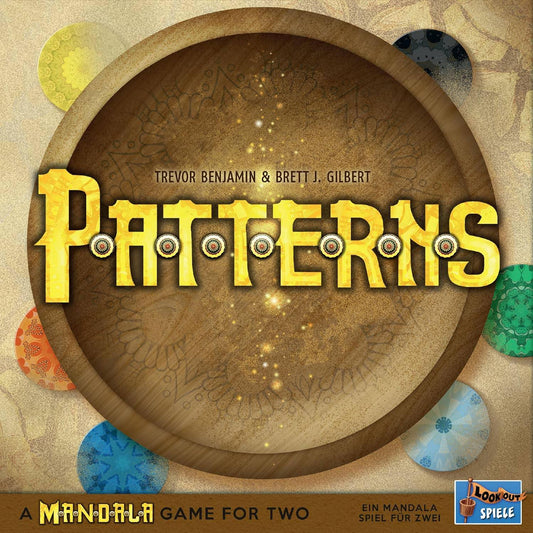 ボードゲーム PATTERNS A Mandala Game PATTERNS ブランド 美しい瞑想的な2人用戦略ボードゲーム マンダラの神秘的な世界で繰り広げられる静かな熱戦 プレイ時間約15分 セットアップ時間5分以内 