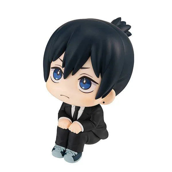 フィギュア 早川アキ チェンソーマン MAPPA 公安対魔特異4課 エリートデビルハンター 11cm コンパクト サイズ 15度 可動機構 髷結い 鋭い眼光 ピアス 精密 陰影処理 半光沢 コーティング 筋肉 骨格 造形 リアル 表情 タバコ スーツ