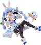 フィギュア figma 兎田ぺこら ホロライブプロダクション 3期生 アクションフィギュア 4種類表情 笑顔 ドヤ顔 いじられ顔 慌て顔 ロケットランチャー 人参 野うさぎ サングラス付き前髪 たれ耳 関節パーツ 可動性 VTuber うさ耳