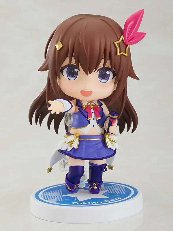 フィギュア ねんどろいど ときのそら ホロライブ バーチャルYouTuber アイドル マックスファクトリー 全高100mm 表情パーツ3種類 マイク あんきも 猫耳 猫の手袋 並行輸入品