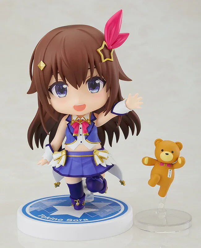 フィギュア ねんどろいど ときのそら ホロライブ バーチャルYouTuber アイドル マックスファクトリー 全高100mm 表情パーツ3種類 マイク あんきも 猫耳 猫の手袋 並行輸入品