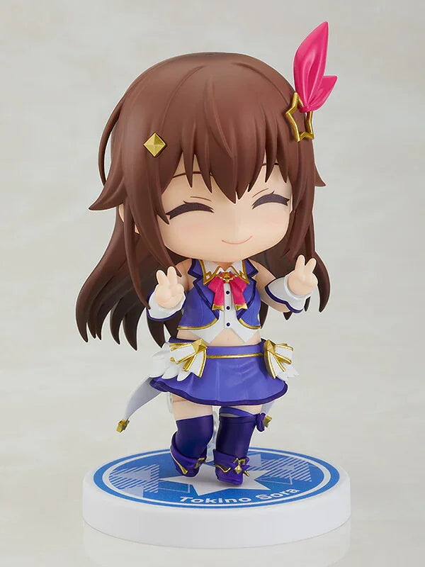 フィギュア ねんどろいど ときのそら ホロライブ バーチャルYouTuber アイドル マックスファクトリー 全高100mm 表情パーツ3種類 マイク あんきも 猫耳 猫の手袋 並行輸入品