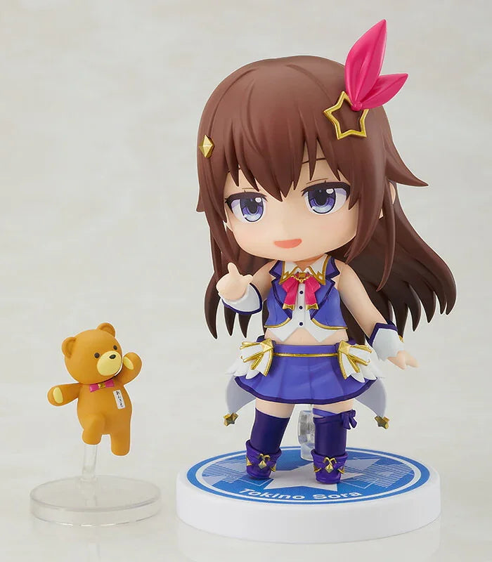 フィギュア ねんどろいど ときのそら ホロライブ バーチャルYouTuber アイドル マックスファクトリー 全高100mm 表情パーツ3種類 マイク あんきも 猫耳 猫の手袋 並行輸入品