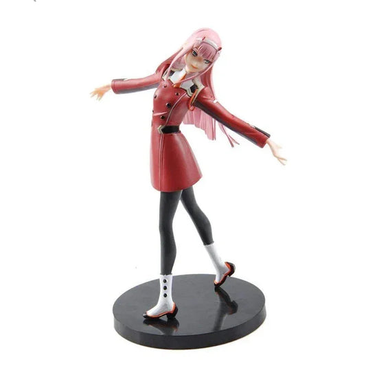 フィギュア ダーリン イン ザ フランキス ゼロツー プレミアムフィギュア セガ 高さ約19cm ABS PVC 細部造形 彩色済み ピンク髪 赤い角 パイロットスーツ 精巧立体化 コレクターアイテム 15歳以上対象 人気キャラクター