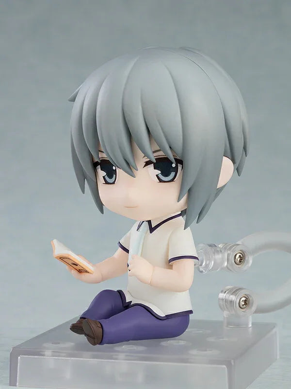 フィギュア 草摩由希 フルーツバスケット Good Smile Company ねんどろいど 十二支子ねずみ 霊取り憑かれた 高屋奈月人気少女漫画 全高約100mm ノンスケール可動 専用スタンド付属 表情パーツ3種類 通常顔困り顔優しい笑顔 並行輸入品