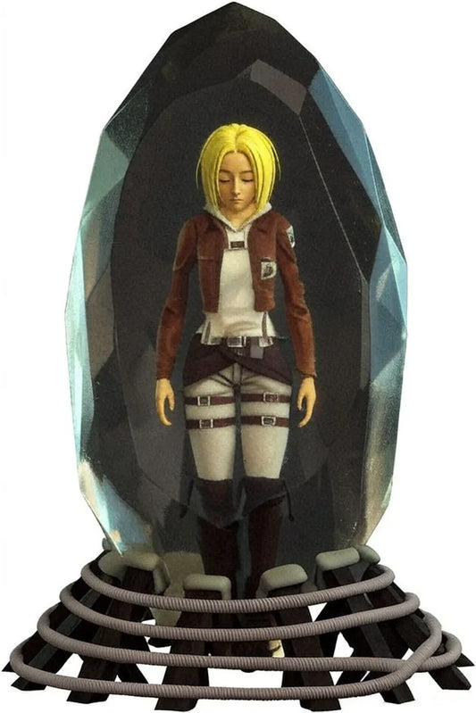 進撃の巨人 アニ・レオンハート 3Dクリスタルバージョン フィギュア B'Full 永遠の眠り 芸術的 水晶体 精密に再現 約100mm PMMA PVC-L 素材 非可動式 精密造形品 フルカラー3Dプリント技術 透明感 並行輸入品