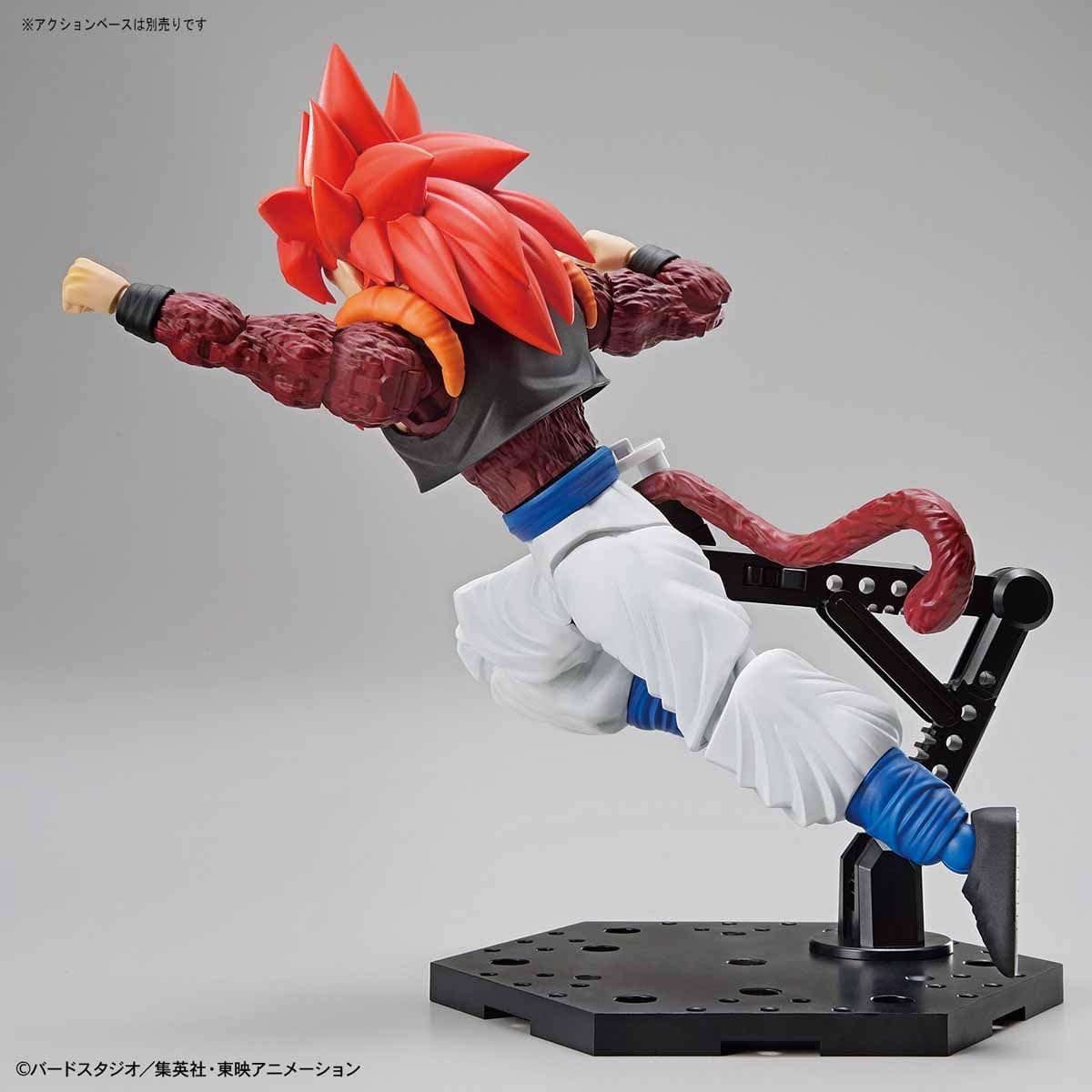 フィギュア 超サイヤ人4ゴジータ バンダイホビー Figure-rise Standard シリーズ マッスルビルドアップシステム 叫び顔 笑顔 多彩表情 ビッグバンかめはめ波 エフェクトパーツ 多数手首パーツ フュージョン 10分維持 圧倒的戦闘力