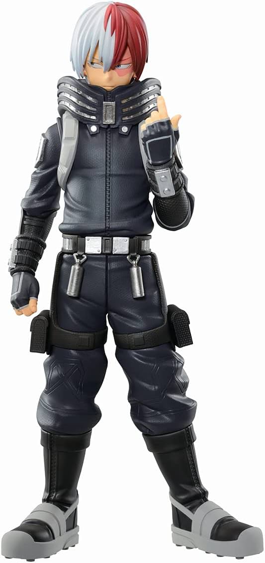 フィギュア 僕のヒーローアカデミア THE MOVIE ワールド ヒーローズ ミッション 轟焦凍 BANDAI SPIRITS Ichibansho ステルススーツ 劇場版 プライズフィギュア 全高約9.8インチ約25cm 雄英高校 半冷半燃個性 ヒーロー