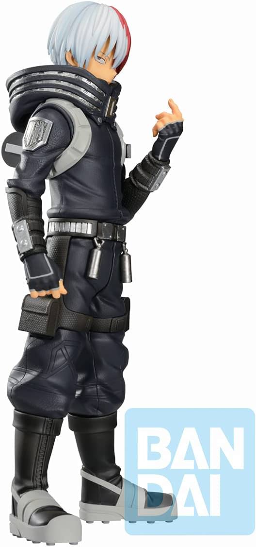 フィギュア 僕のヒーローアカデミア THE MOVIE ワールド ヒーローズ ミッション 轟焦凍 BANDAI SPIRITS Ichibansho ステルススーツ 劇場版 プライズフィギュア 全高約9.8インチ約25cm 雄英高校 半冷半燃個性 ヒーロー