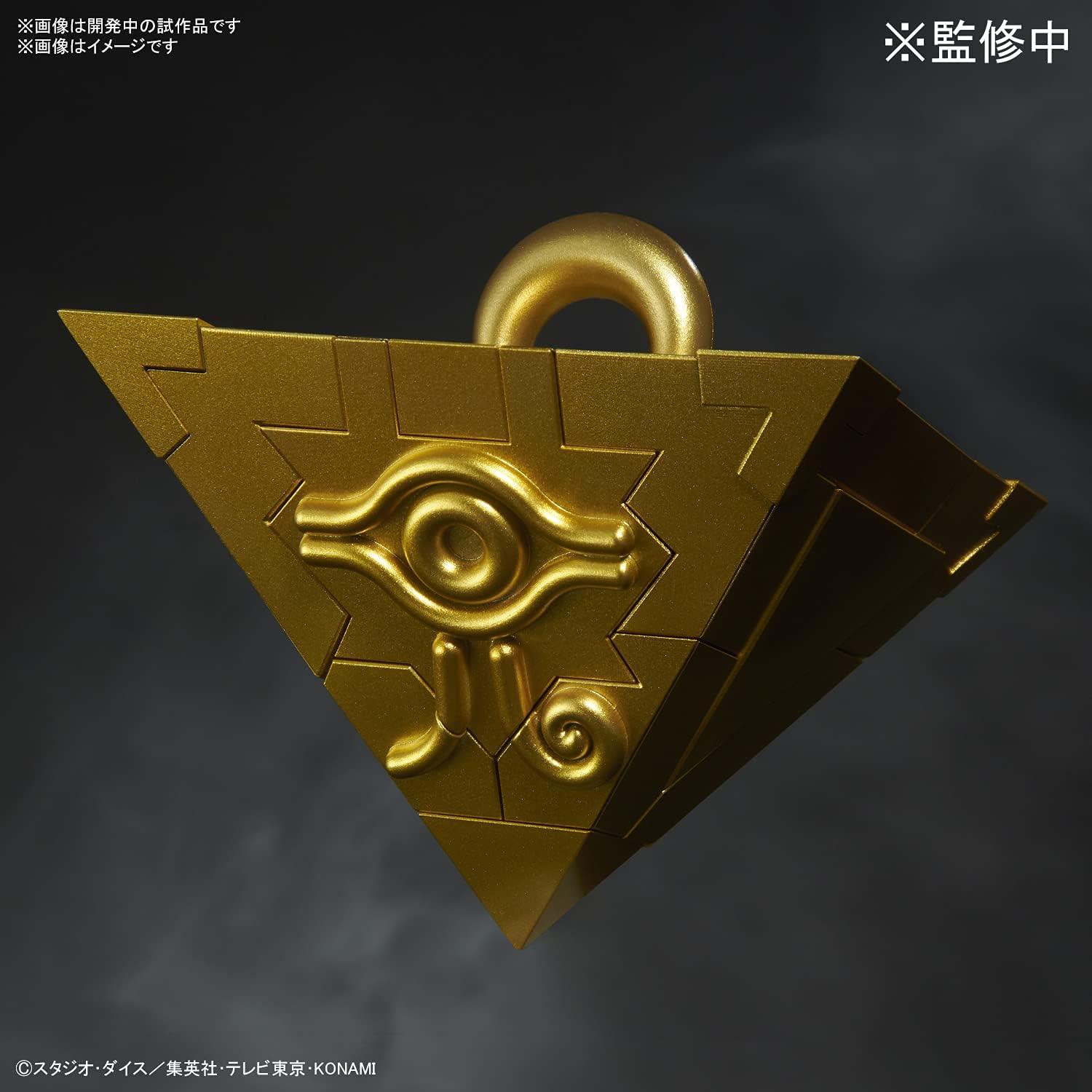 プラモデル アルティマギア千年パズル 遊戯王 バンダイスピリッツ 組み立てキット 実寸大 伝説のアーティファクト 古代エジプト 魔力パズル 約10cm スナップフィット 接着剤不要 立体化 アニメ象徴アイテム ピラミッド型フォルム 並行輸入品