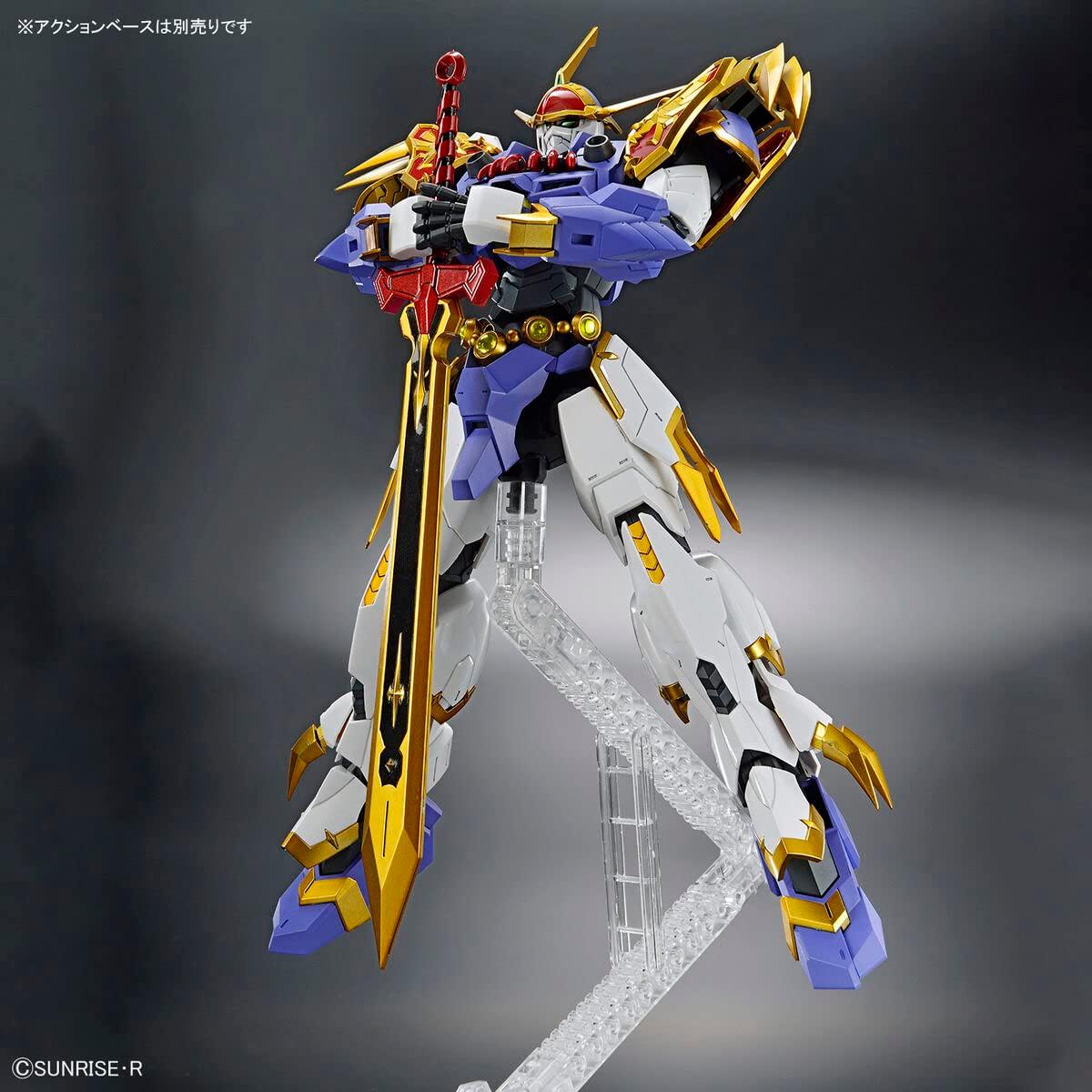 プラモデル HG Amplified IMGN 竜神丸モデルキット バンダイ 魔神英雄伝ワタル伝説の魔神ドラゴンモチーフ赤白金色剣165mm肩アームガントレットギミック高可動接着剤不要初心者向け
