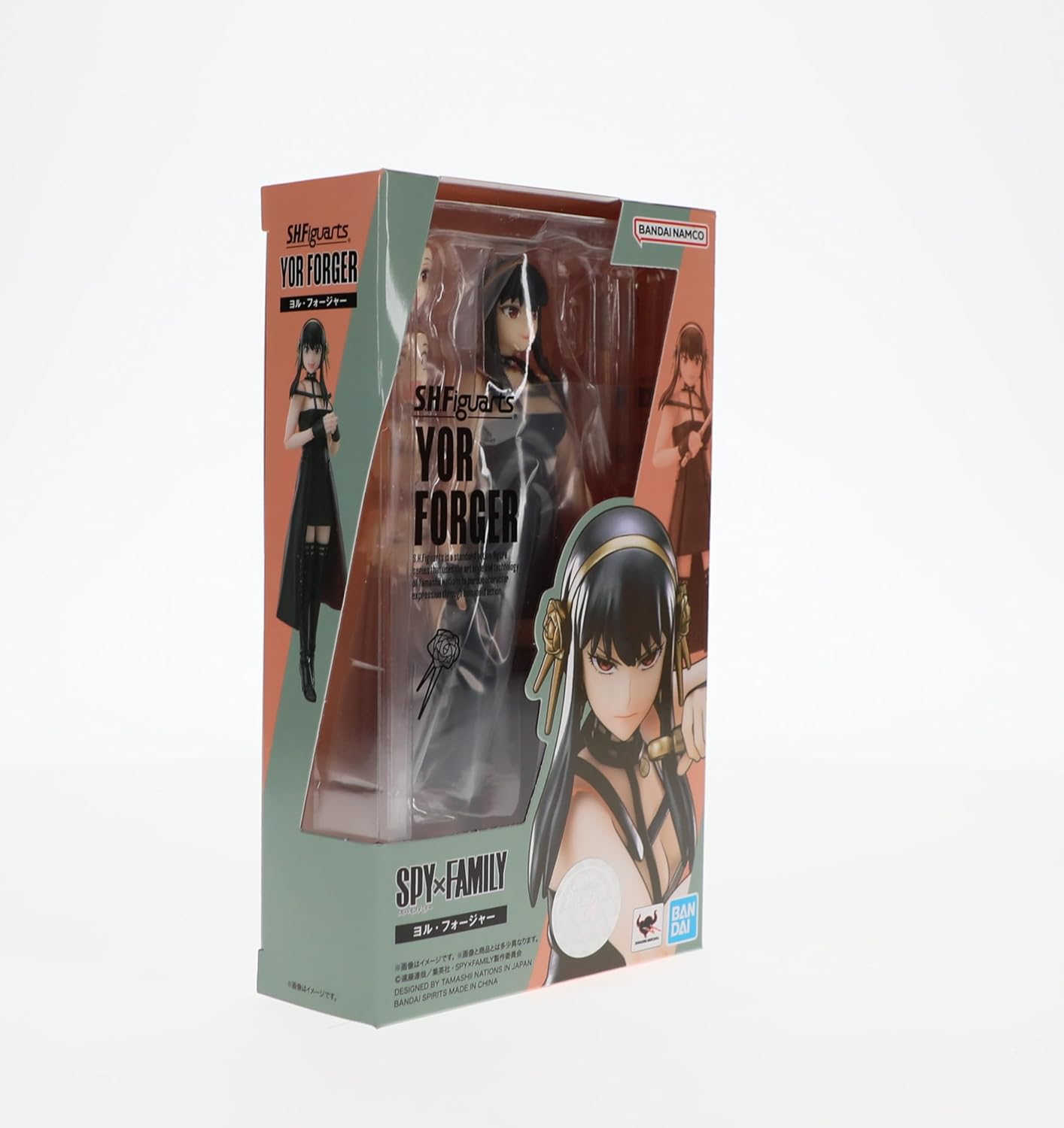 フィギュア S.H.Figuarts ヨル・フォージャー SPY×FAMILY TAMASHII NATIONS 可動 交換用表情パーツ 4種類 武器 交換用手首 2組 付属 アクションポーズ 再現 暗殺者 いばら姫 二面性 魅力的 複雑 キャラクター 劇中シーン 世界観