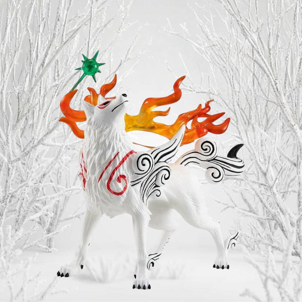 フィギュア 大神 アマテラス 太陽の女神 精緻な造形美 螺旋模様 神鏡の輝き 妖精イッスン同梱 POP UP PARADE 軽量 ABS PVC採用 水彩画風表現 和とゲーム文化融合 精密立体化 日本神話モチーフ 卓越芸術品 日本文化の結晶 並行輸入品