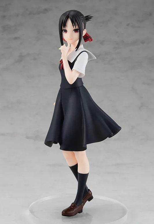 フィギュア POP UP PARADE Kaguya Shinomiya かぐや様は告らせたい 天才たちの恋愛頭脳戦 秀知院学園 生徒会副会長 優美 約170mm ABS PVC 非スケール Good Smile Company 制服 優しい笑顔 並行輸入品