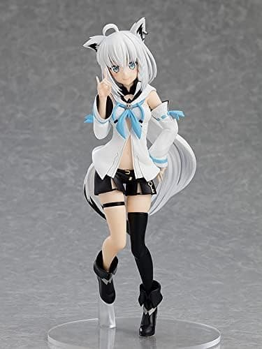 白上フブキのフィギュアを正面から見た様子。ポーズが少し異なる
