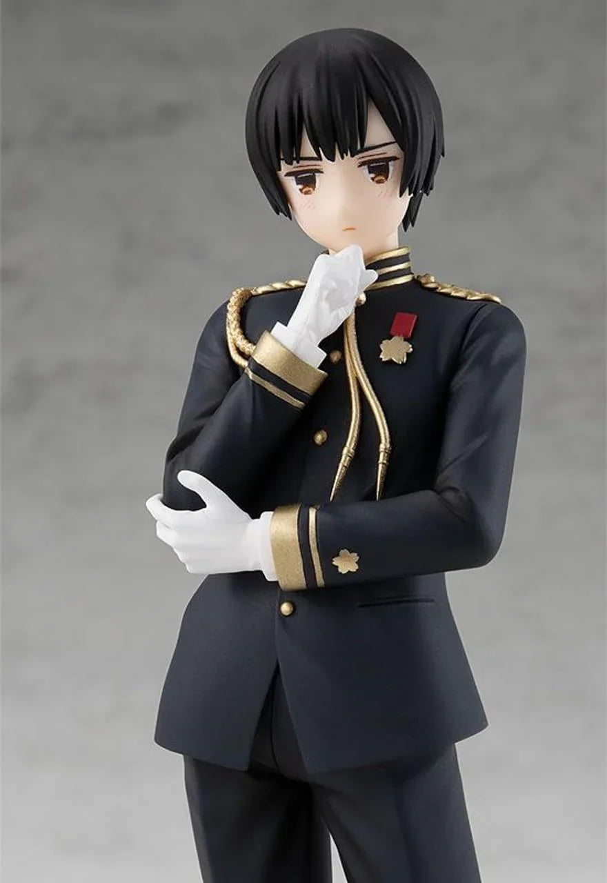フィギュア ヘタリア World Stars 日本 POP UP PARADE グッドスマイルカンパニー ORANGE ROUGE 手頃な価格 高さ約17cm 考え込む表情 伝統和服姿 黒髪ボブカット 礼儀正しく穏やかで内向的 異文化戸惑い 漫画アニメオタク文化