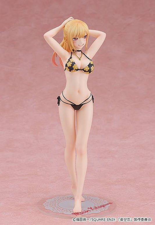 アウトレット品 フィギュア その着せ替え人形は恋をする 喜多川海夢 1/7スケールフィギュア 水着ポージングVer CloverWorks 高品質PVC素材 魅力的なグラデーション髪色 ダークピンク目表現 応援コスプレ衣装採寸シーン忠実再現 ファン必携限定アイテム 並行輸入品