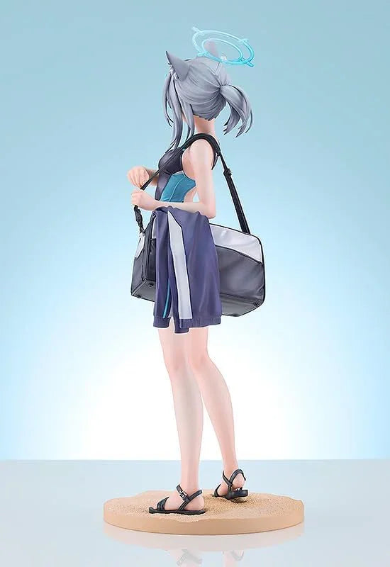 フィギュア ブルーアーカイブ 砂狼シロコ 1/7スケール 水着ver グッドスマイルカンパニー PVC素材 約25cm 高品質 緻密造形 精細塗装 人気キャラクター 夏のサバイバル姿 寡黙で行動派 対策委員会メンバー アビドス高等学校 釣りと冒険