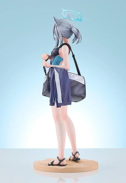 フィギュア ブルーアーカイブ 砂狼シロコ 1/7スケール 水着ver グッドスマイルカンパニー PVC素材 約25cm 高品質 緻密造形 精細塗装 人気キャラクター 夏のサバイバル姿 寡黙で行動派 対策委員会メンバー アビドス高等学校 釣りと冒険