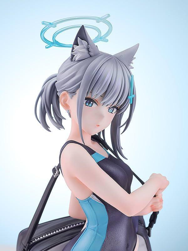 フィギュア ブルーアーカイブ 砂狼シロコ 1/7スケール 水着ver グッドスマイルカンパニー PVC素材 約25cm 高品質 緻密造形 精細塗装 人気キャラクター 夏のサバイバル姿 寡黙で行動派 対策委員会メンバー アビドス高等学校 釣りと冒険