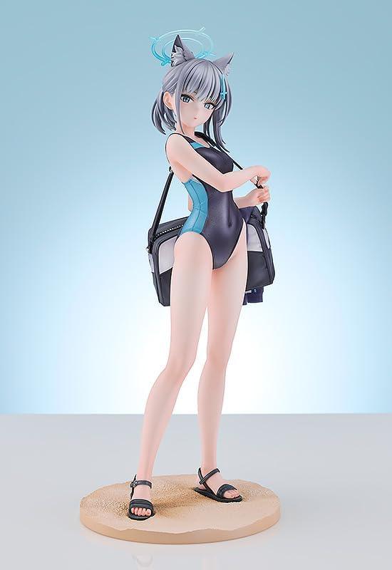 フィギュア ブルーアーカイブ 砂狼シロコ 1/7スケール 水着ver グッドスマイルカンパニー PVC素材 約25cm 高品質 緻密造形 精細塗装 人気キャラクター 夏のサバイバル姿 寡黙で行動派 対策委員会メンバー アビドス高等学校 釣りと冒険