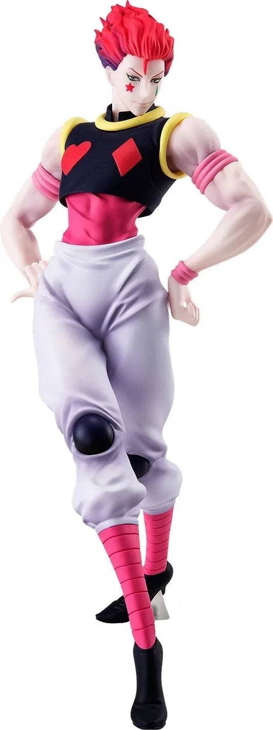 フィギュア HUNTER×HUNTER ヒソカ POP UP PARADE グッドスマイルカンパニー 約15.7cm PVC製 高品質彩色 念能力者 バンジーガム ドッキリテクスチャー トランプモチーフ 攻撃スタイル 戦闘狂 独特魅力 予測不能性 立体化