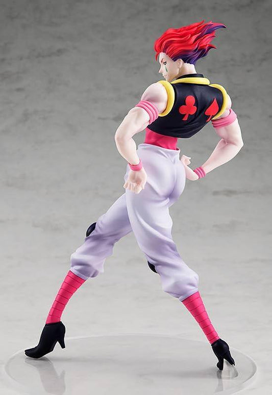 フィギュア HUNTER×HUNTER ヒソカ POP UP PARADE グッドスマイルカンパニー 約15.7cm PVC製 高品質彩色 念能力者 バンジーガム ドッキリテクスチャー トランプモチーフ 攻撃スタイル 戦闘狂 独特魅力 予測不能性 立体化